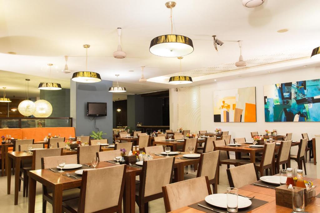 Restaurace v ubytování Aree Tara Ao Nang Krabi