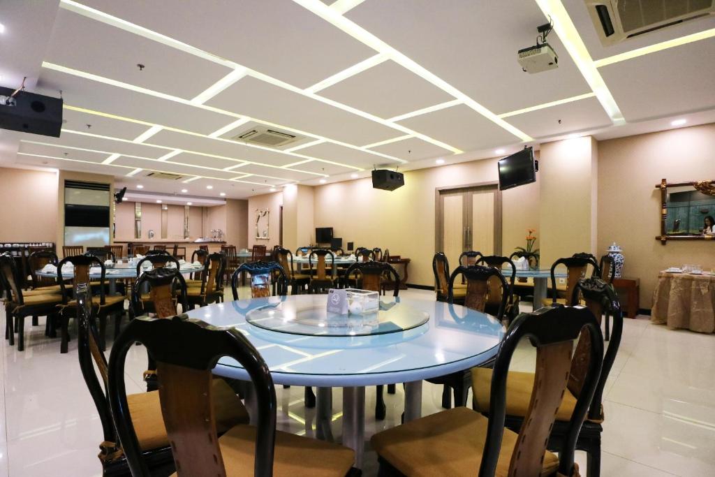 Restaurace v ubytování Coins Hotel Jakarta