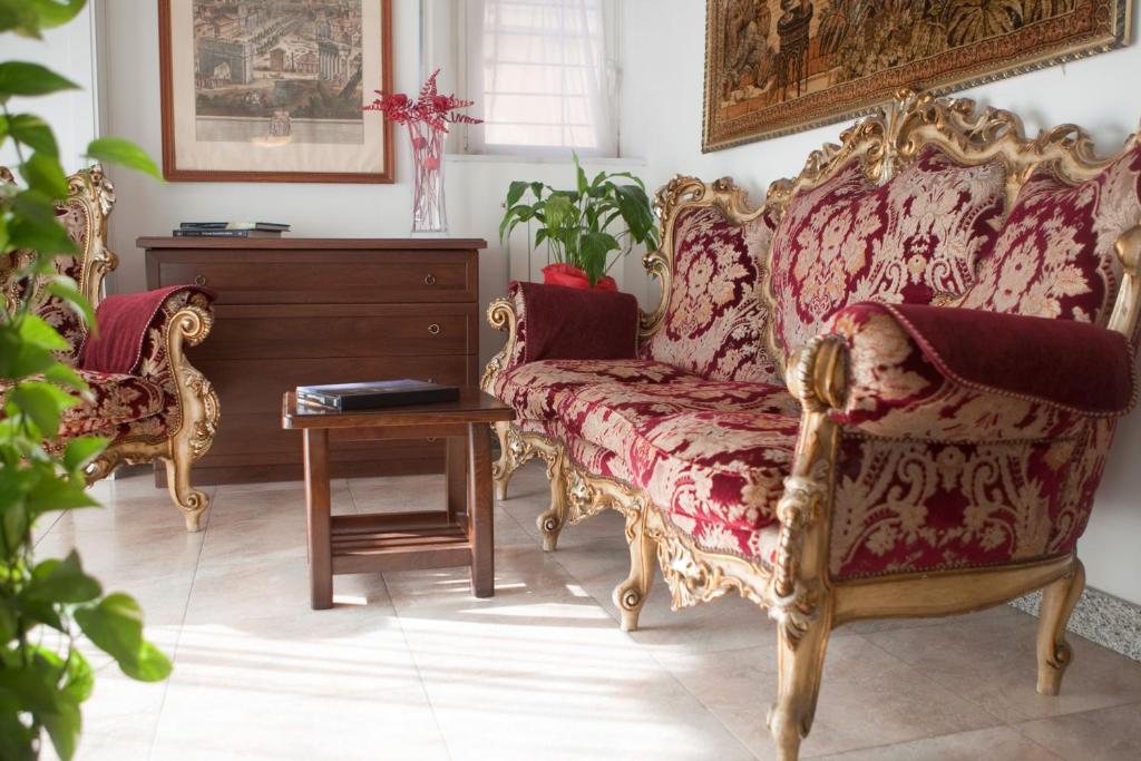Posezení v ubytování Hotel Antico Acquedotto