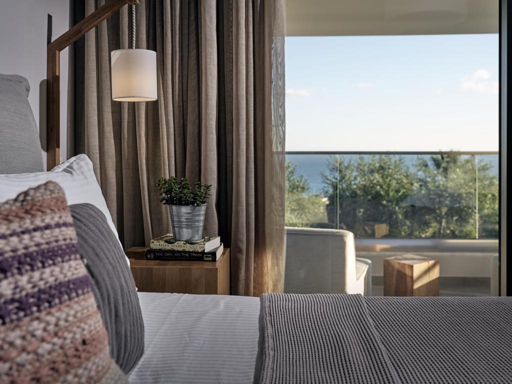 Część wypoczynkowa w obiekcie Cielo villas - An Authentic Mediterranean Living