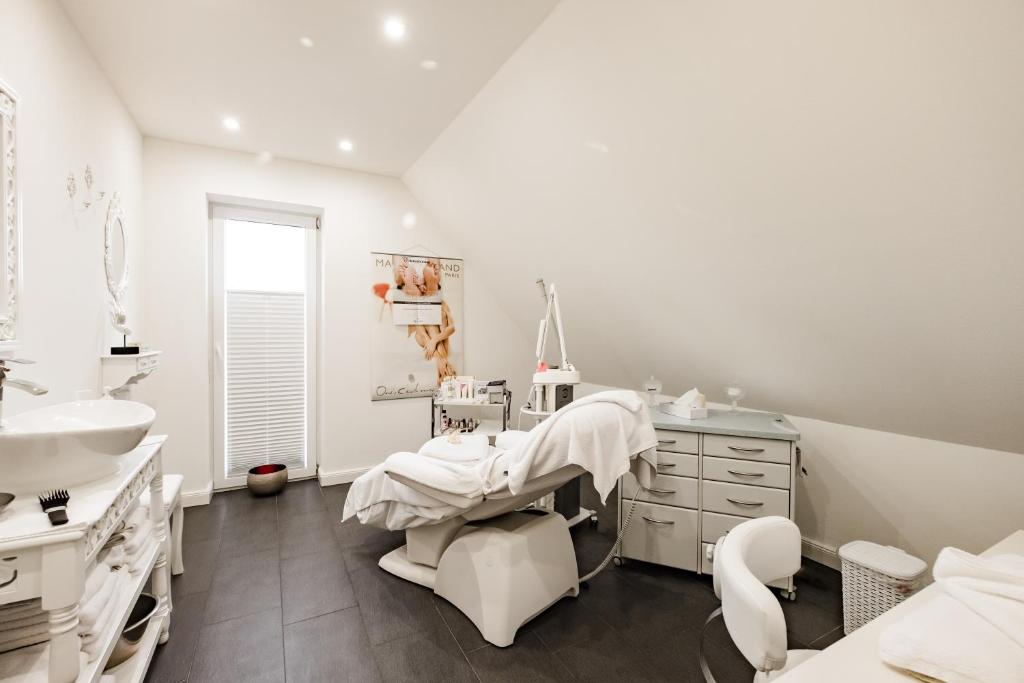 Koupelna v ubytování Hotel Kolb