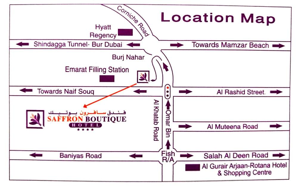 Fotografie z fotogalerie ubytování Saffron Boutique Hotel v Dubaji