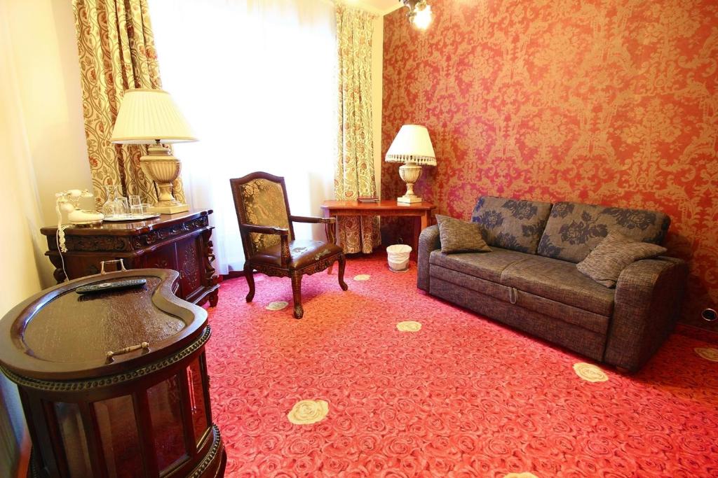 Posezení v ubytování Grand Rose SPA Hotel