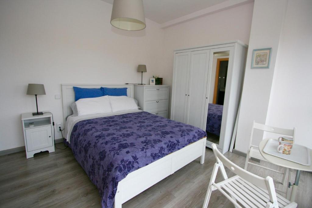 Posteľ alebo postele v izbe v ubytovaní ApartEasy - Plaza España Deluxe