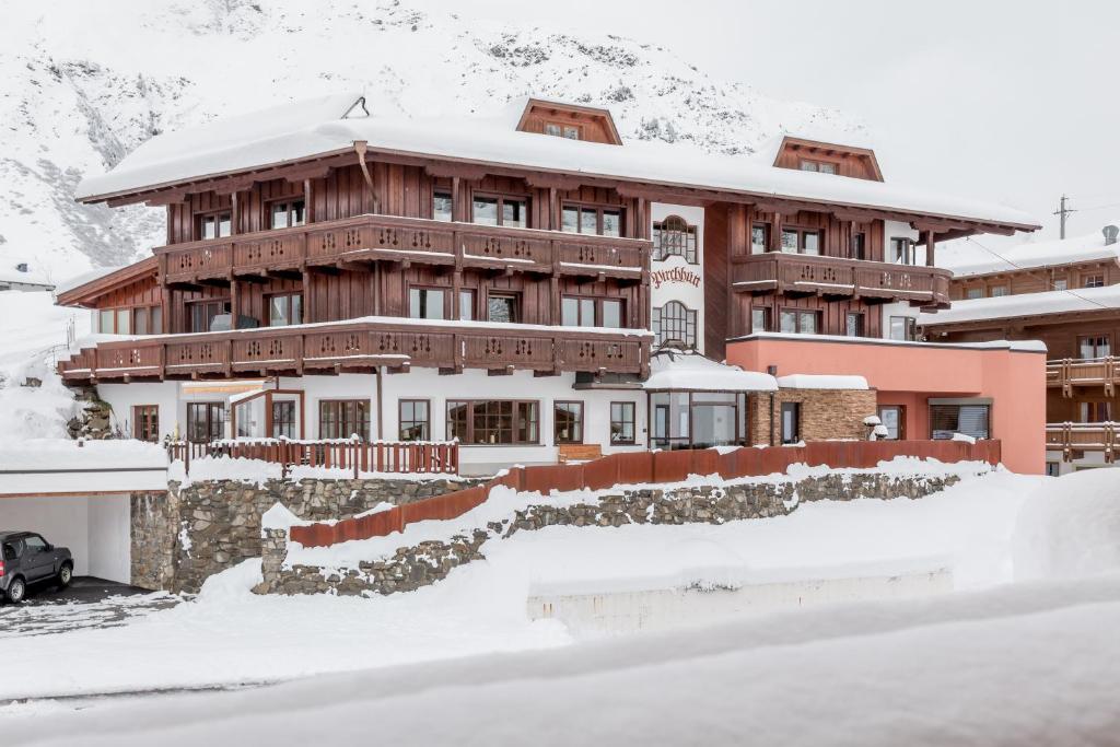 Hotel Garni Pirchhütt om vinteren