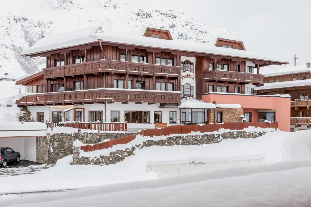 Hotel Garni Pirchhütt v zimě