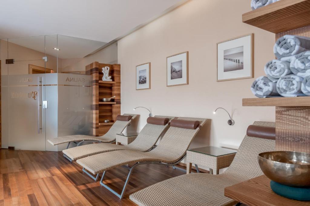 Kuchyň nebo kuchyňský kout v ubytování Hotel Garni Pirchhütt