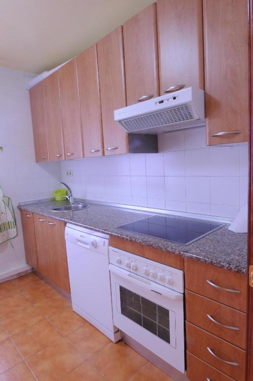 Kuchyň nebo kuchyňský kout v ubytování El Taller