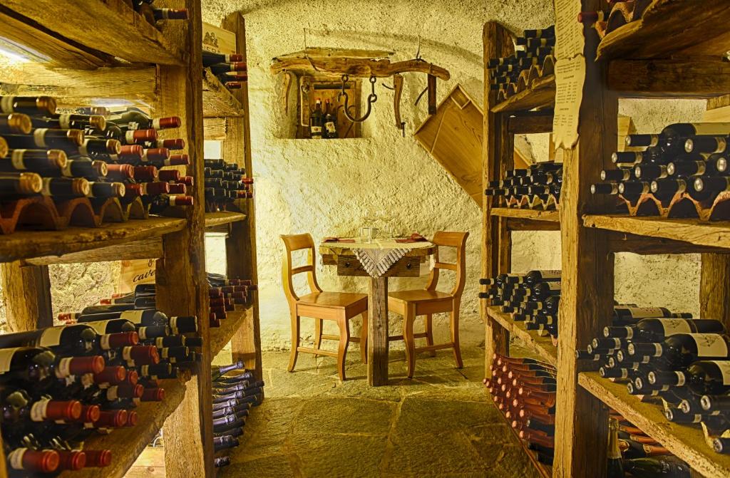 Posezení v ubytování Agriturismo Baita De L'ALL