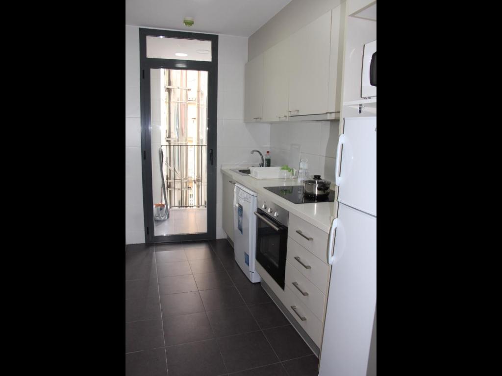 Kuchyňa alebo kuchynka v ubytovaní Apartment Sofi
