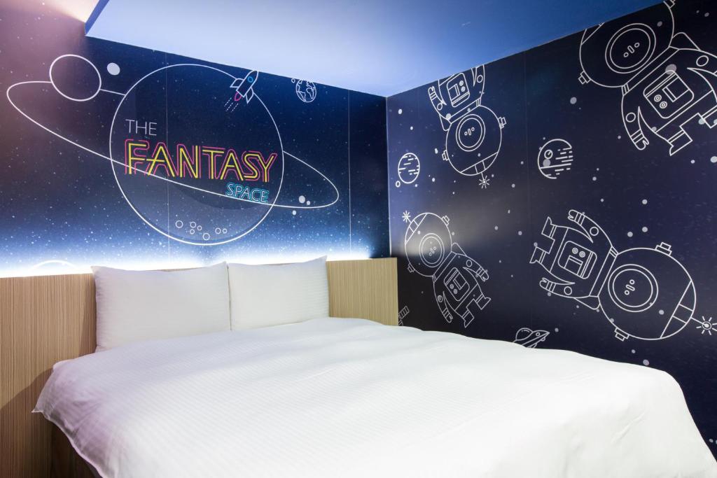 Postel nebo postele na pokoji v ubytování Morwing Hotel - Culture Vogue