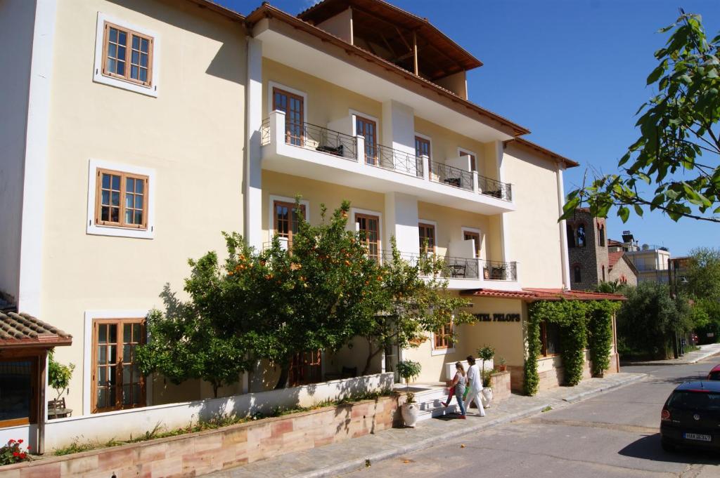 Budova, kde se hotel nachází