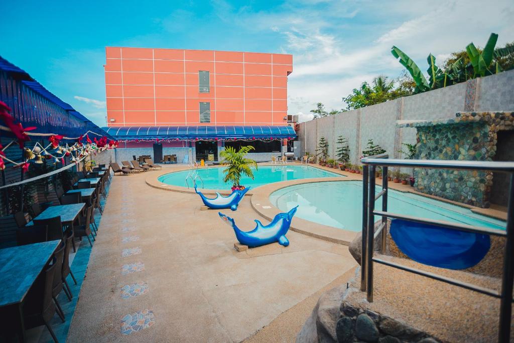 Bazén v ubytování Butuan Grand Palace Hotel nebo v jeho okolí