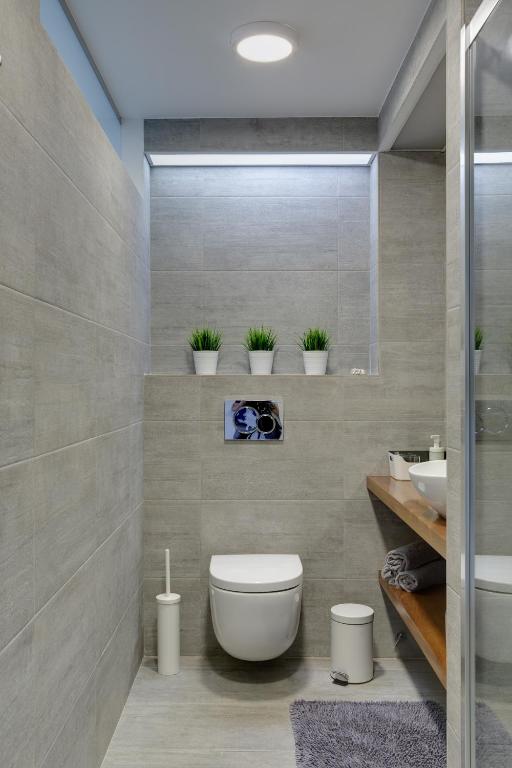 Koupelna v ubytování Apartamento Santa Barbara I