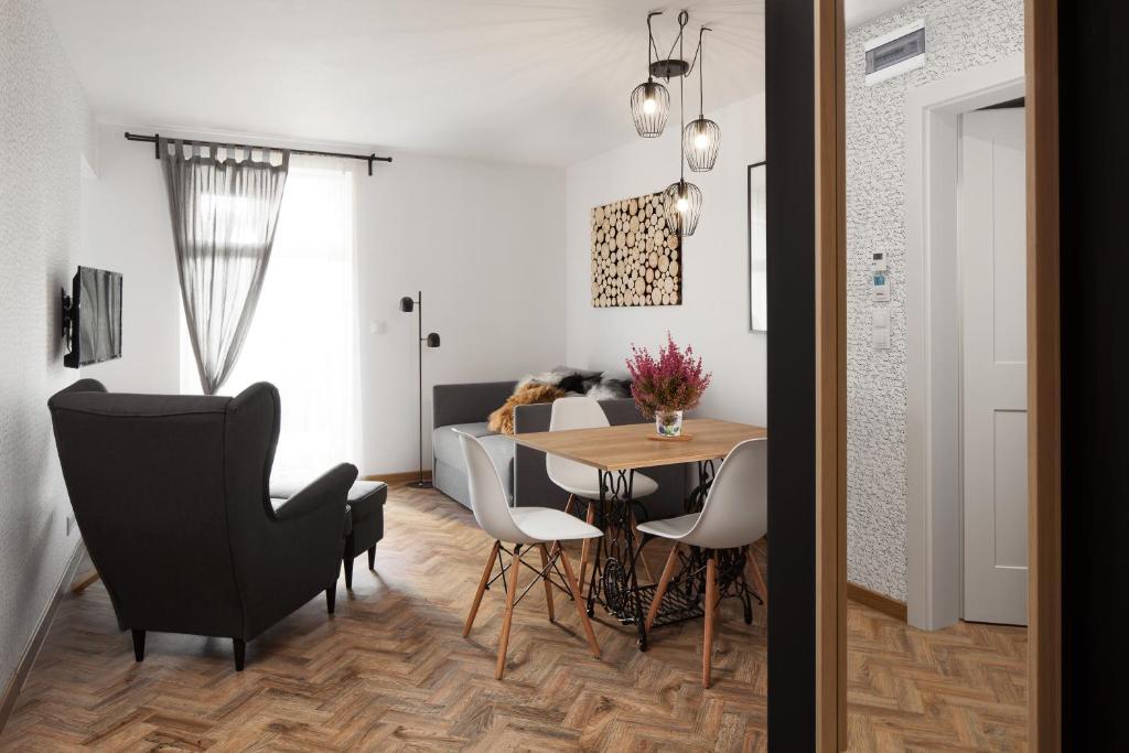 Posedenie v ubytovaní Miód Malvina Apartamenty