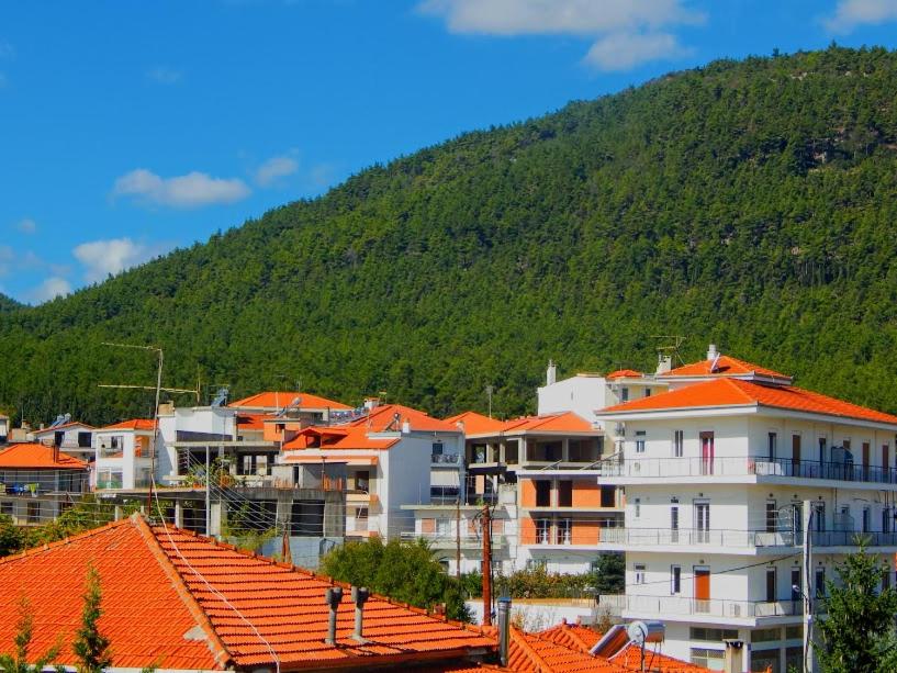 Nespecifikovaný výhled na hory nebo výhled na hory při pohledu z apartmánu