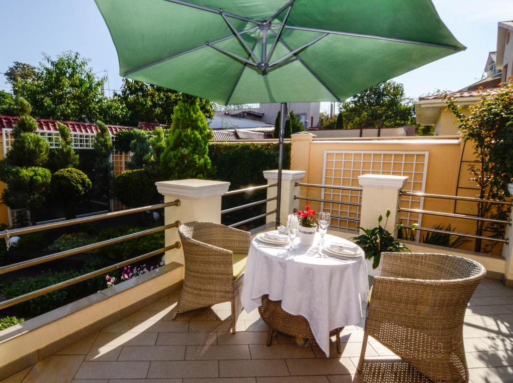 Balkón nebo terasa v ubytování Hotel Dom Aktera