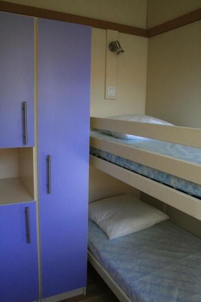 Postel nebo postele na pokoji v ubytování Camping Via Romana