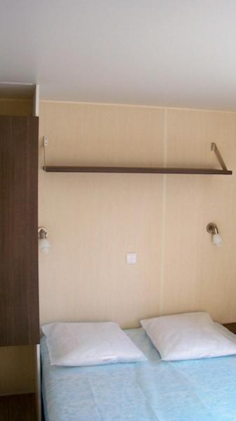Postel nebo postele na pokoji v ubytování Camping Via Romana