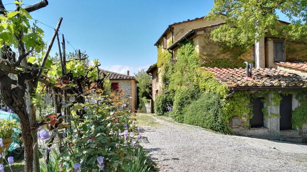 Zahrada ubytování B&B Le Due Volpi