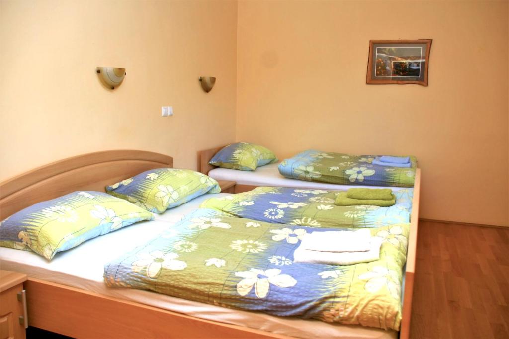 Postel nebo postele na pokoji v ubytování Tourist farm Kolar