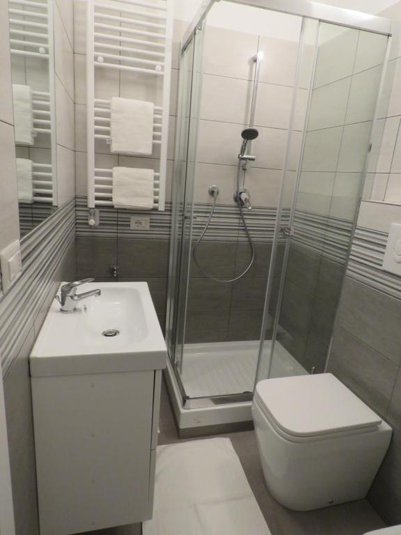 Koupelna v ubytování Assago Forum Apartment