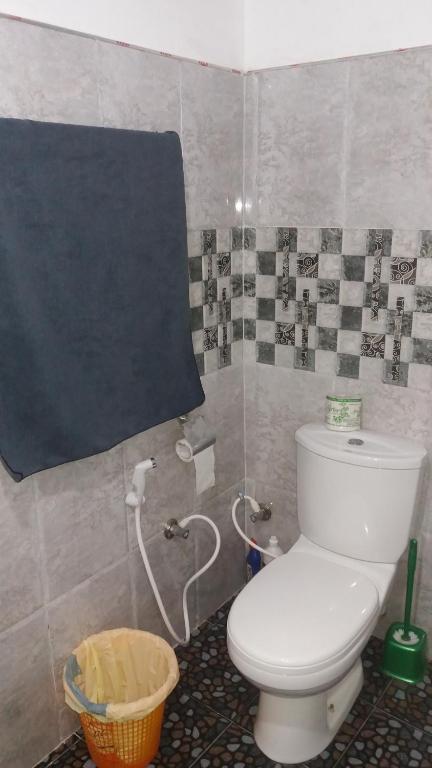 Koupelna v ubytování Mellow Homestay