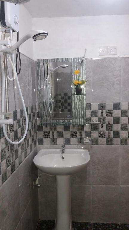 Koupelna v ubytování Mellow Homestay