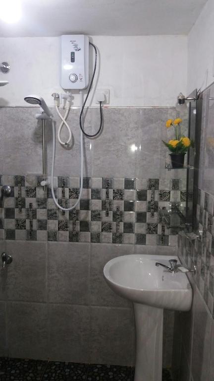 Koupelna v ubytování Mellow Homestay