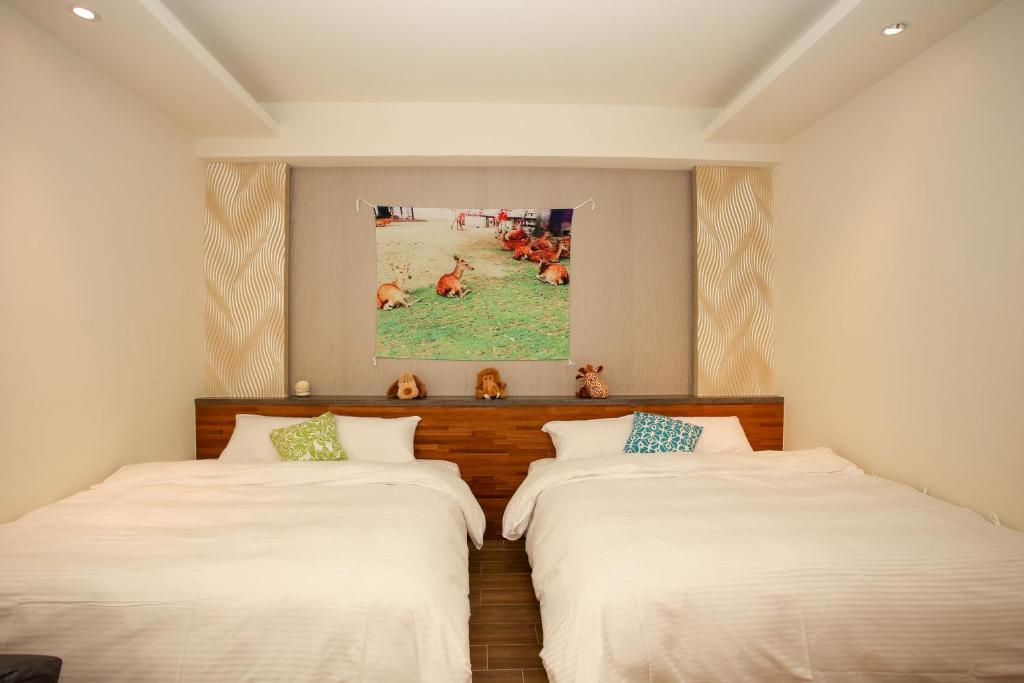 Postel nebo postele na pokoji v ubytování Fa Dai Homestay