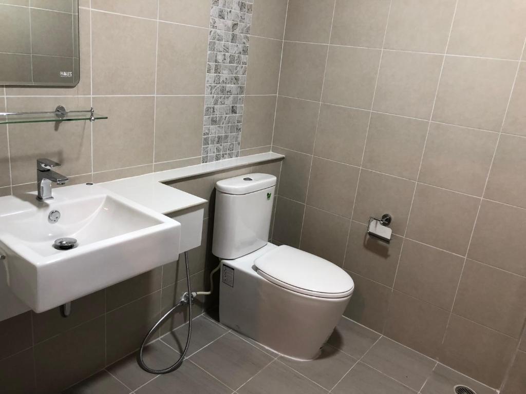 Koupelna v ubytování Samui Paca place