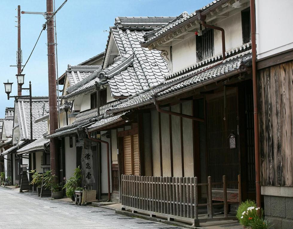 Budova, kde se ryokan nachází