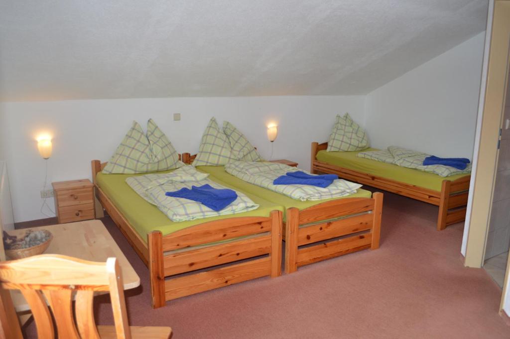 Postel nebo postele na pokoji v ubytování Chalet Kammleitn