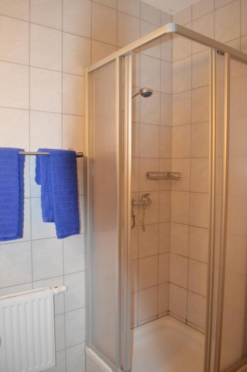 Koupelna v ubytování Chalet Kammleitn