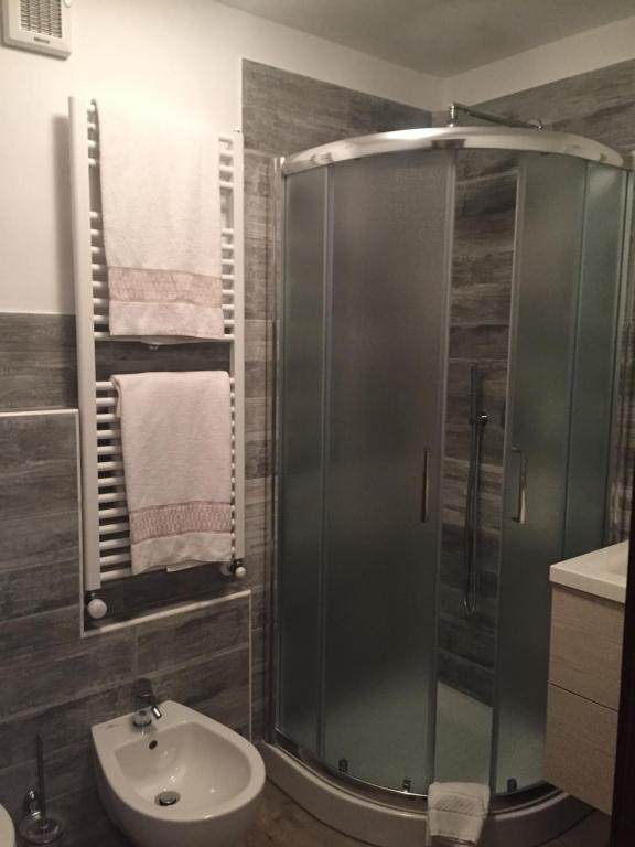 A bathroom at La Boule de Neige