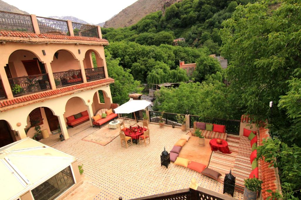 Nespecifikovaný výhled na hory nebo výhled na hory při pohledu z bed and breakfast