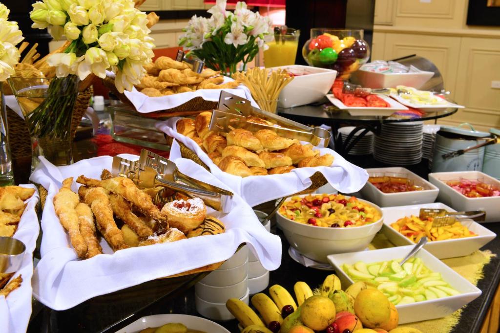 Comida en el hotel o alrededores