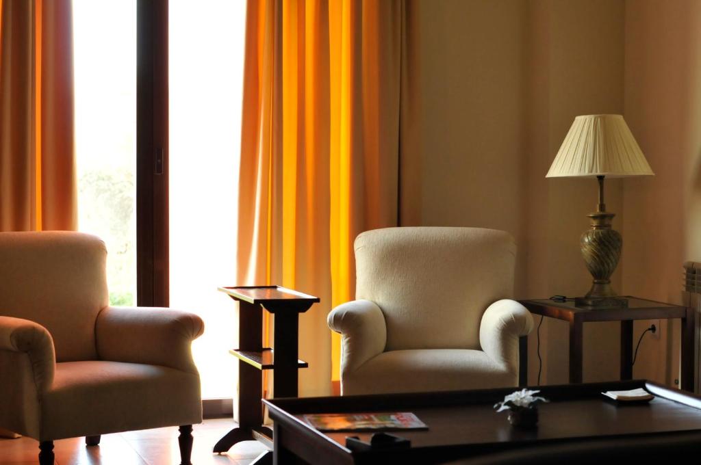 Posezení v ubytování Hotel El Rondón