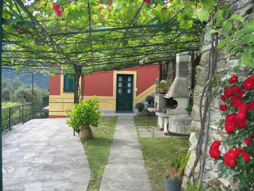 Zahrada ubytování Affittacamere Cerisola 2003