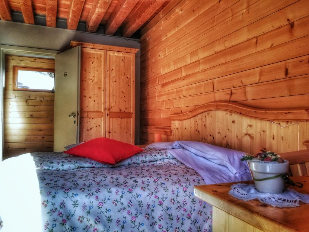 Postel nebo postele na pokoji v ubytování Baita Deona