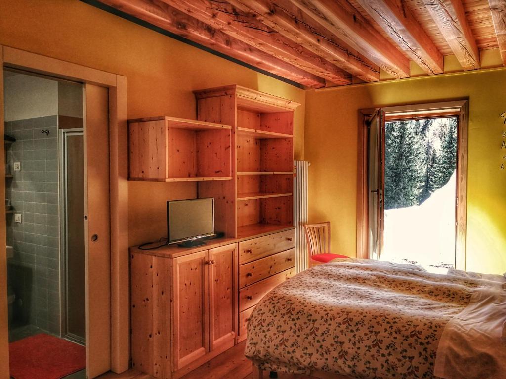 Postel nebo postele na pokoji v ubytování Baita Deona