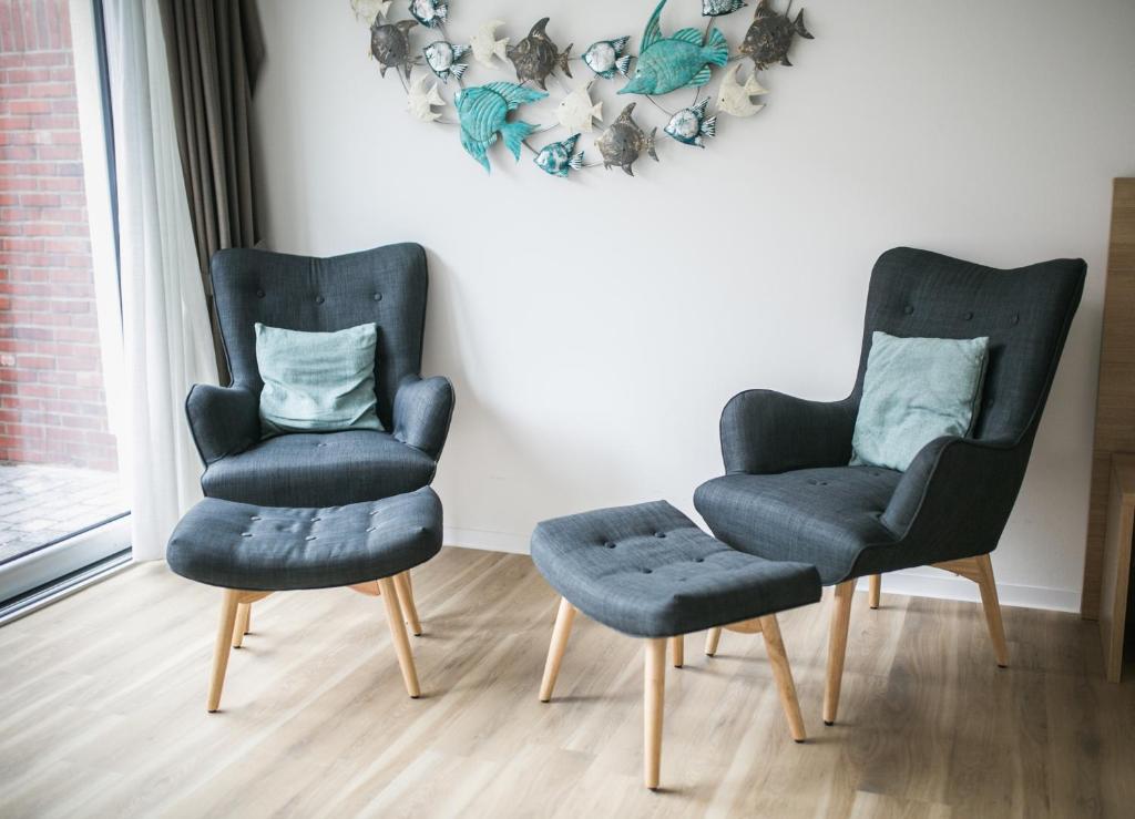 Posezení v ubytování Haus NordQuartier