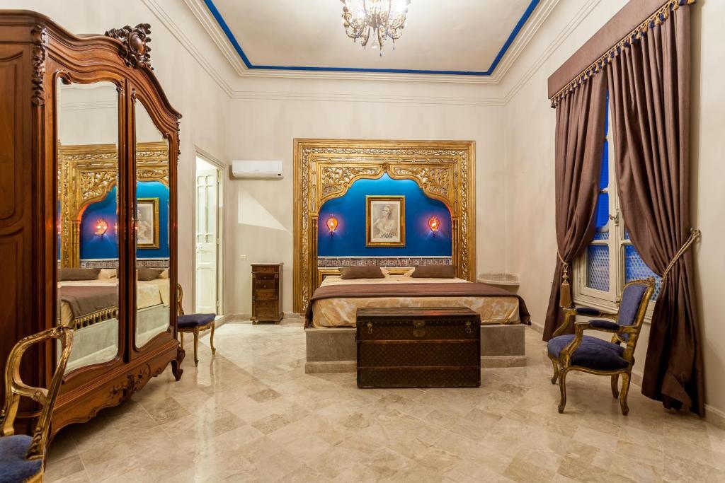 Maison d'Hôtes Dar Ennassim - Верхняя Комната Короля