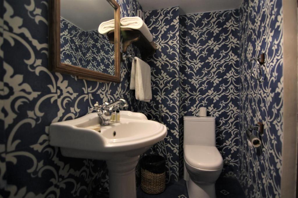 Koupelna v ubytování Mateus Boutique Hotel