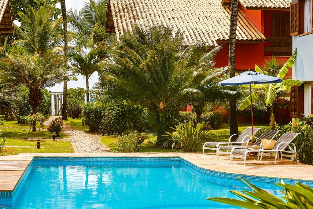 Bazén v ubytování Residence Pé na Areia nebo v jeho okolí