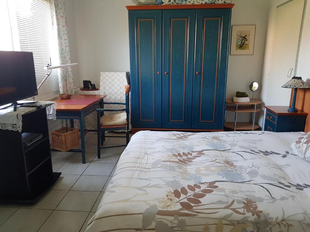 Postel nebo postele na pokoji v ubytování Villa Le Rabailly