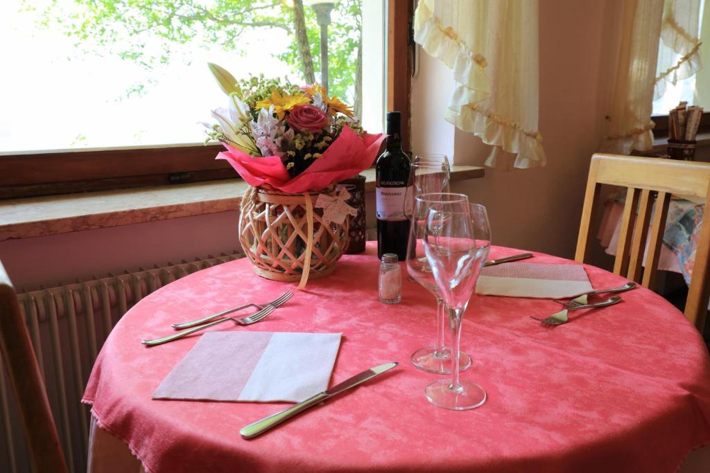 Nápoje v ubytování Hotel Aurora