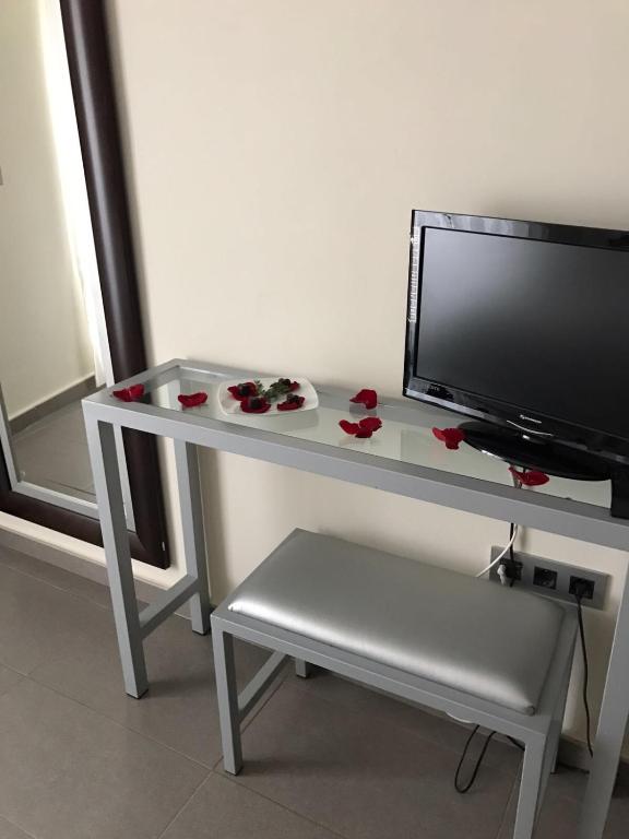TV a/nebo společenská místnost v ubytování Hotel Rural Real de Poqueira