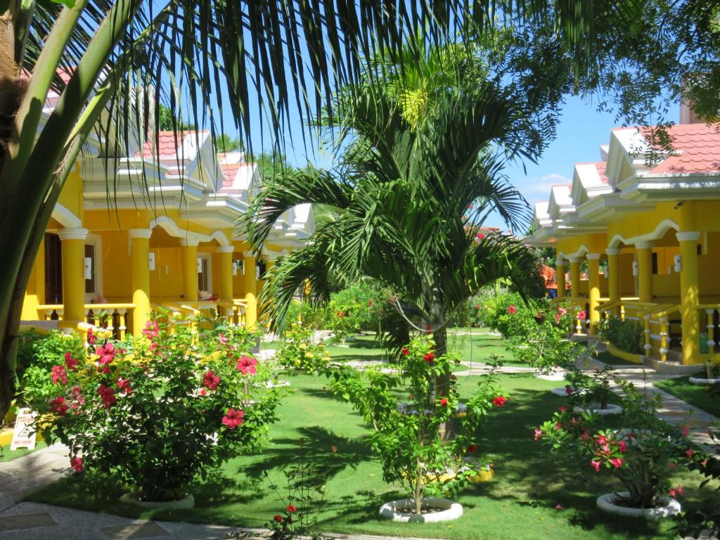 Zahrada ubytování Malapascua Garden Resort
