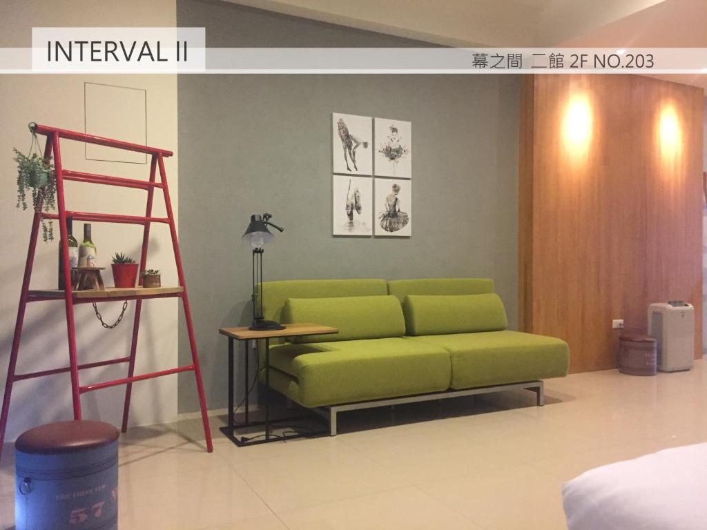 A seating area at Interval